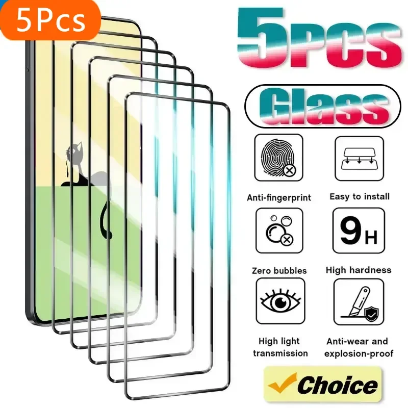 5 Pcs 3D Tempered G… - image