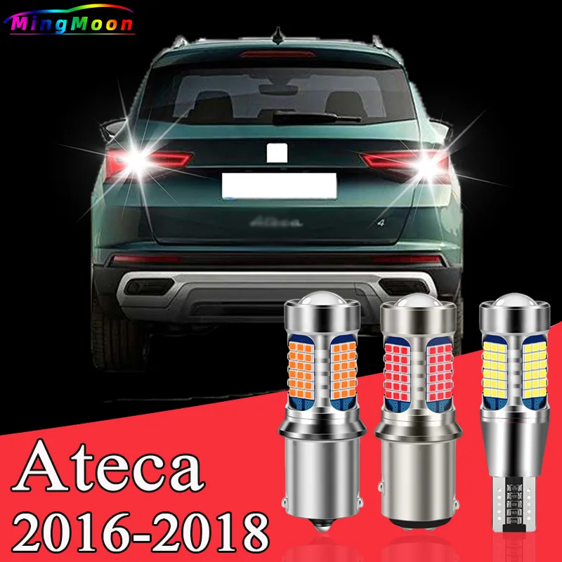 

2pcs LED Reverse Light Backup Bulb Accessories For Seat Ateca 2016 2017 2018