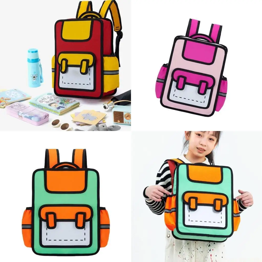 

X90d Fun Daypack с Anime Paper Designs School Bag Сделанные сумки для книг для школьных поездок и ежедневных приключений