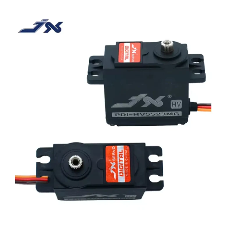 JX Servo PDI-HV5523MG 23KG 8.4V 0.16 วินาทีเกียร์โลหะมาตรฐานServoสําหรับ 1:8 1:10 RCรถหุ่นยนต์เครื่องบินPDI-6225MG-300 HVอัพเกรด