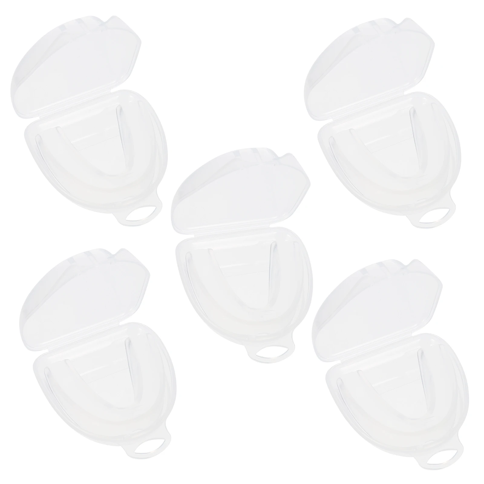

5Sets Anti Teeth-Grinding Dental Guard High-Grade Eva Nighttime Teeth Protector Moldable Mouth Guard Bruxism Protection