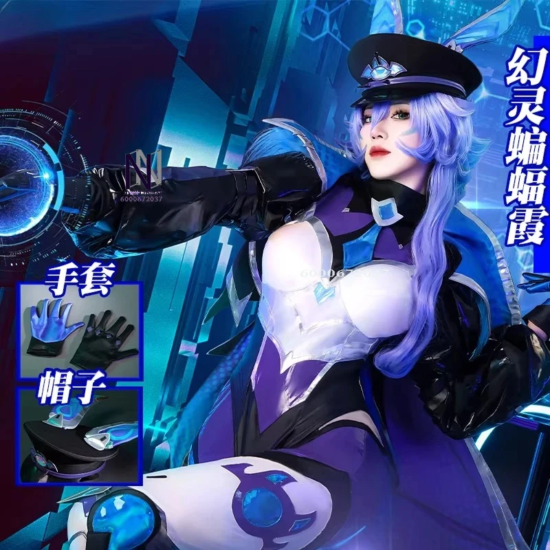 

ABC123Hot Game The Rebel Cosplay Costume Women Anime Xayah Role Playing Clothes Sexy Jumpsuit Outfit Comic Con Halloweenx,3;b'2.