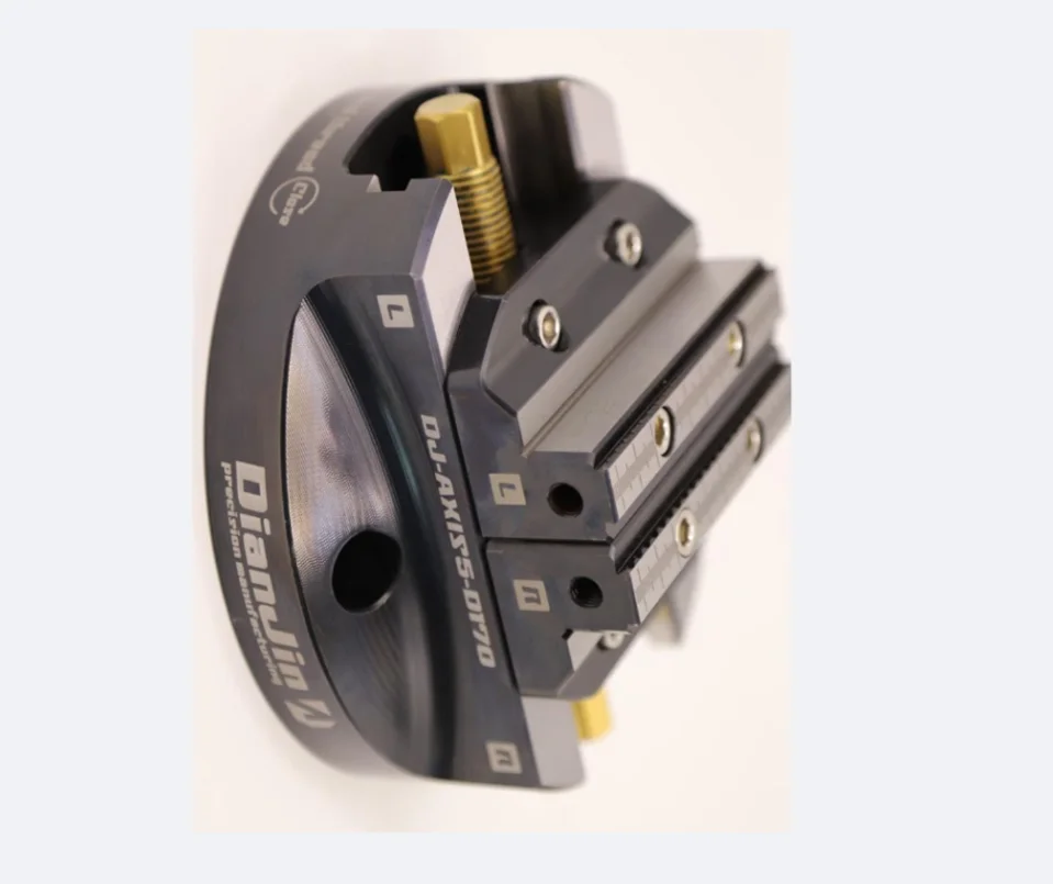 

DJ-AIX5-D170 Integral Self-Centering Concentric Vice 4/5 Axis Machining High Accuracy Workholding Tool