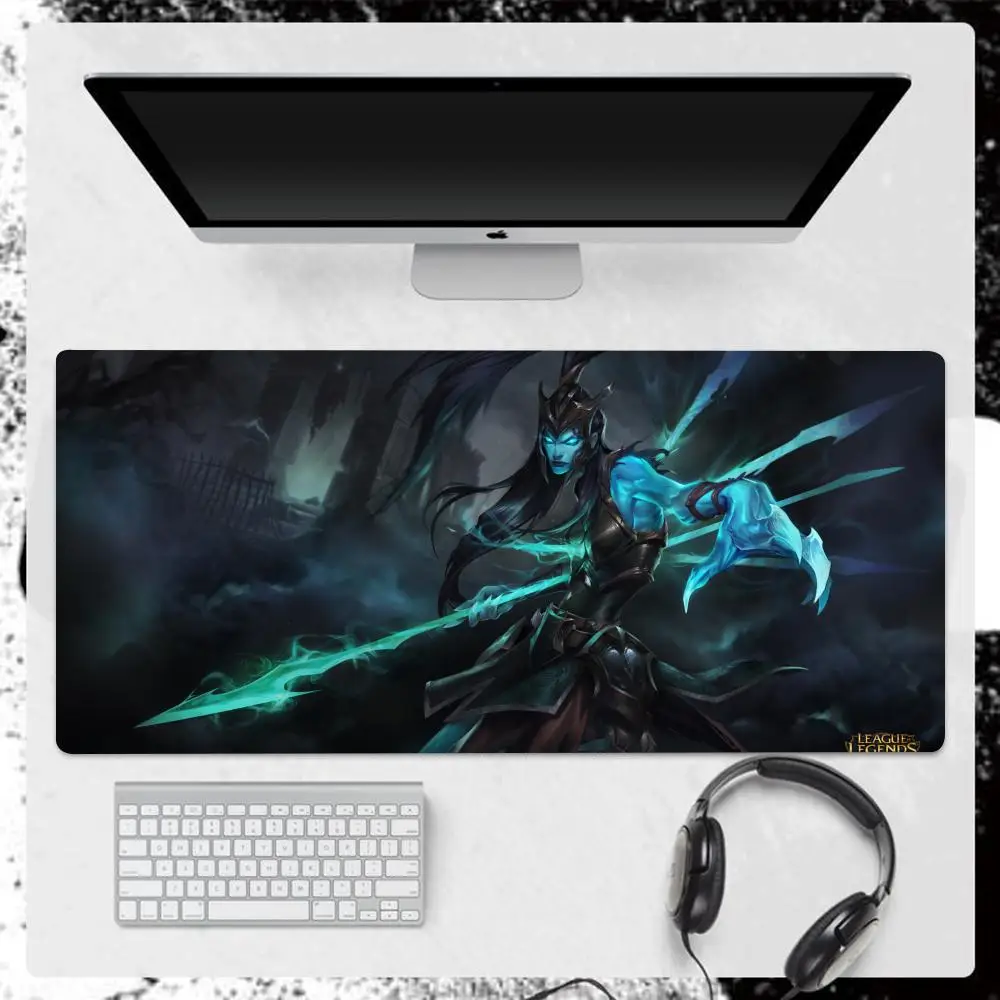 K-Kalista K-Karma K-Karthus Mouse Pad Mouse Pad Gaming Mousepad ความเร็วโต๊ะแล็ปท็อปสําหรับเล่นเกมสําหรับสํานักงานพรมโต๊ะ Accesso