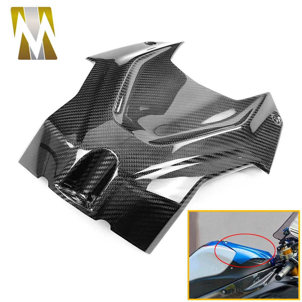 

For BMW S1000R S1000RR S1000 R 2021-2025 Real Carbon Fiber Motorcycle Front Fuel Tank Airbox Cover Fairing Kits Accessories