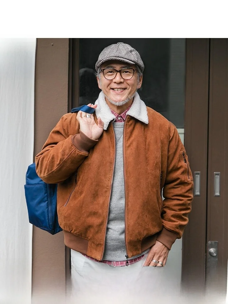 

Утепленная хлопковая куртка для мужчин среднего и старшего возраста, осенне-зимняя одежда для пожилых людей