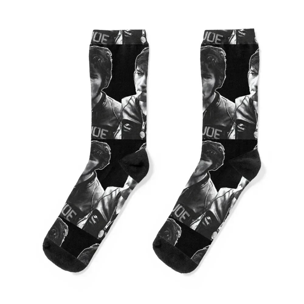 

Joey Dunlop, Motorcycle Legend Socks colored Run Boy Socks Women's