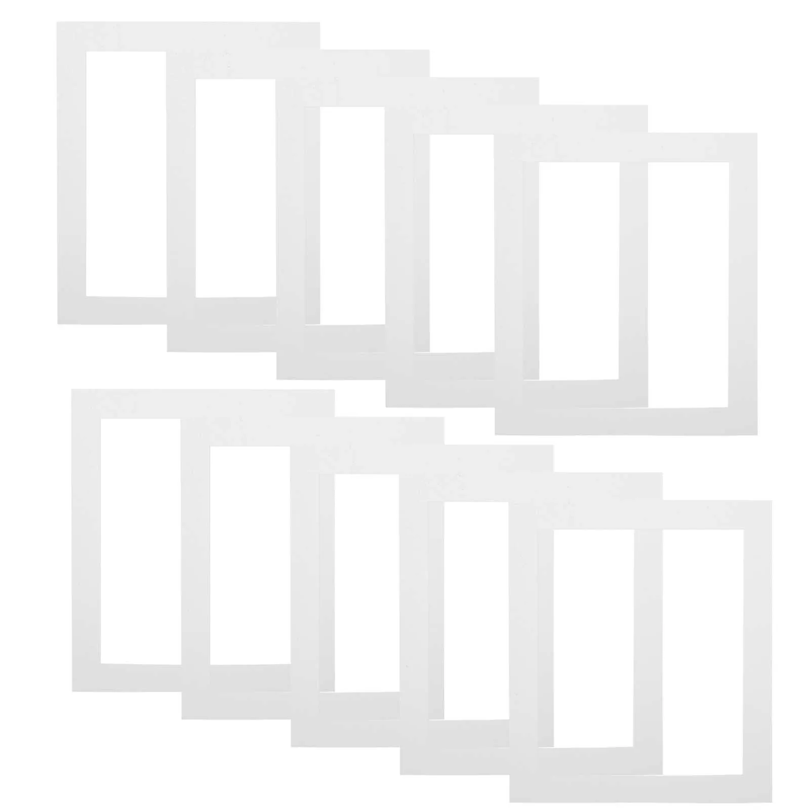 

20Pcs Photo Frame Matting Board Picture Mats Stable Protective Pre-Cut Matting for Photos 12x10 Picture Mat Mat Board