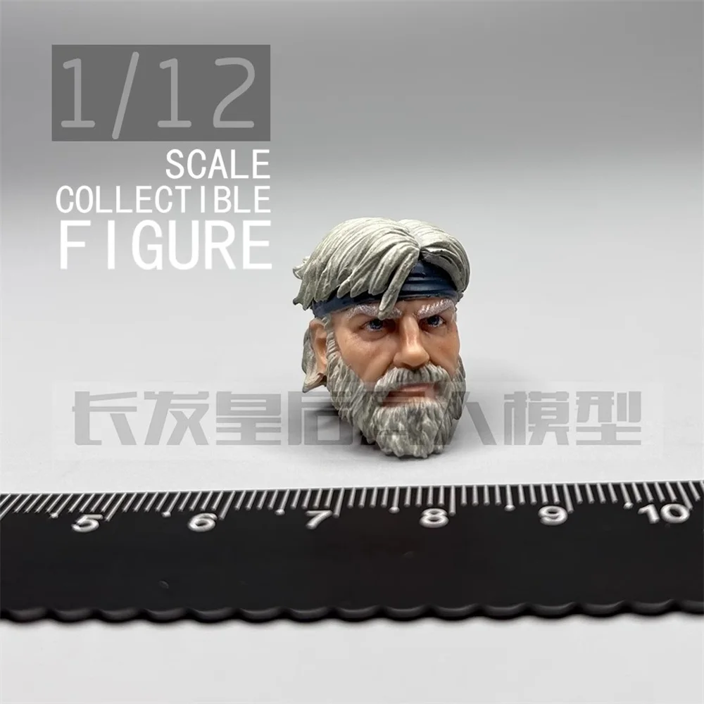 

YYDS 1/12 Scale Male Soldier Trendy Head Carving Sculpture Model Toy Accessories Fit 6'' Action Figure Body In Stock
