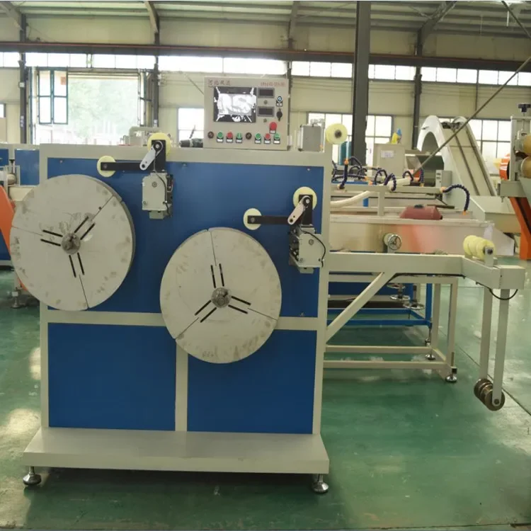 Plastic PE HDPE PERT Tube Coiling and Winding Machine  Winder for Plastic Pipe Cable Sealing and Hose