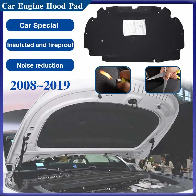 

Car Accessories for Citroen C5 MK2 RD TD 2008 2009 2010~2019 Engine Hood Pad Sound Insulation Cotton Covers Soundproof Fireproof