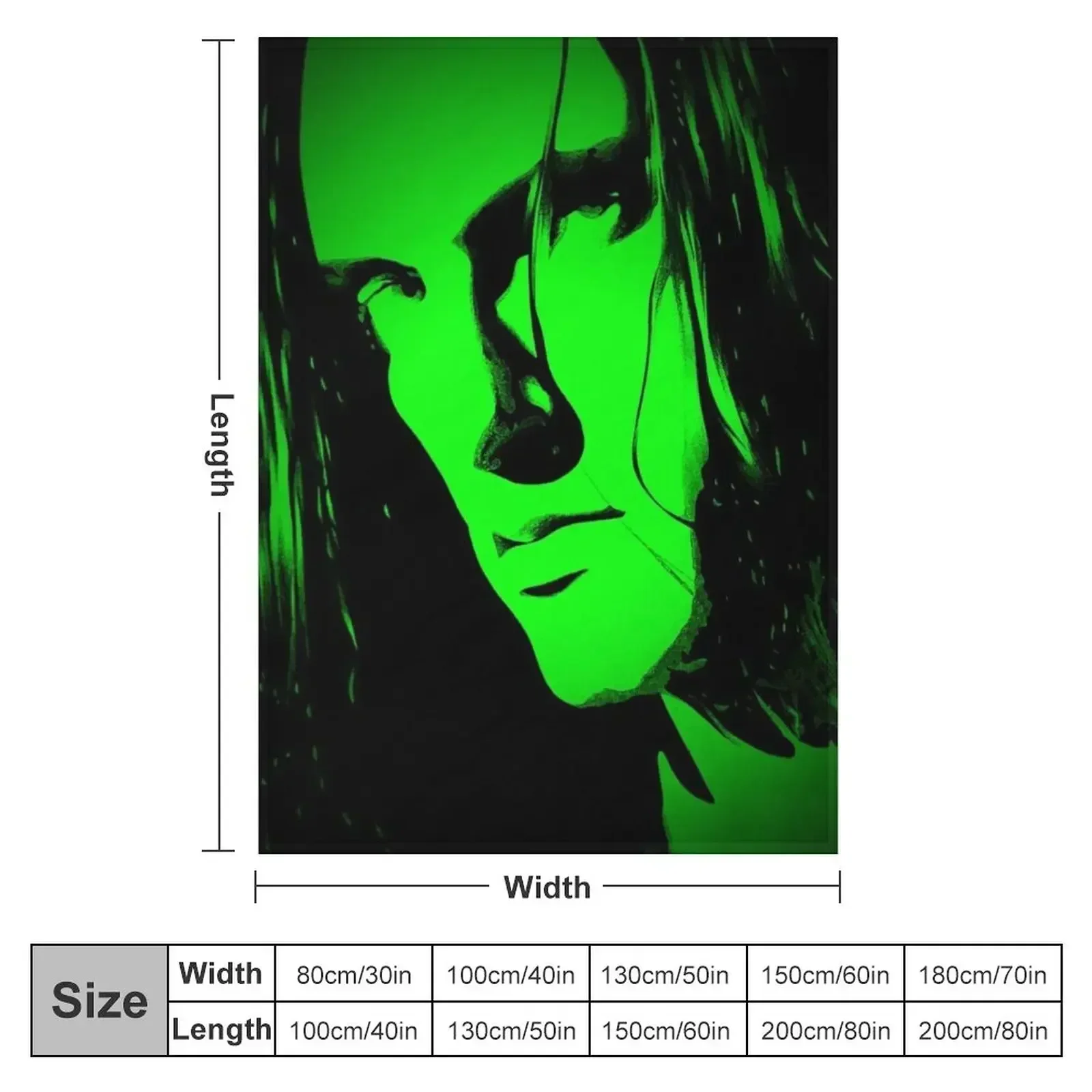 Peter Steele 2 Throw Blanket halloween Flannel Fabric Blankets