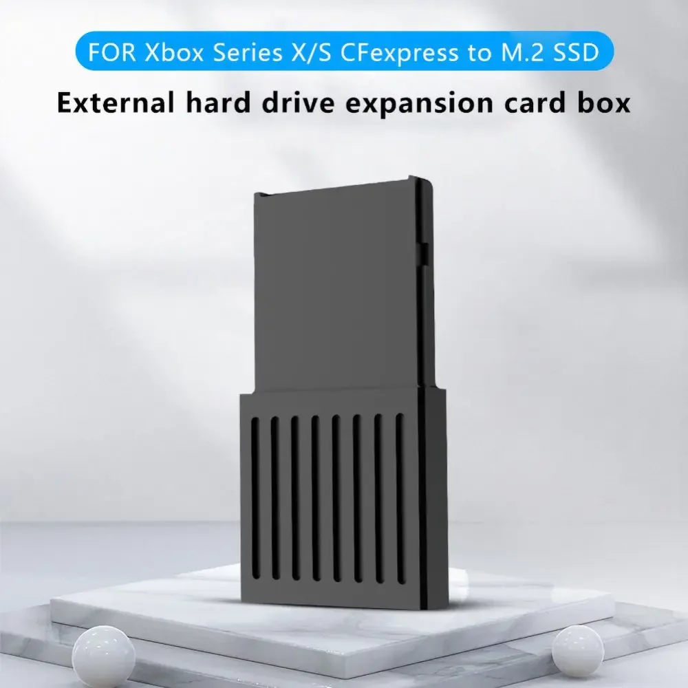 External Host Hard Drive Conversion Box For Xbox Series X/S M.2 NVME SSD Expansion Card Box 32G Bandwidth One Card Dual Purpose