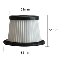 ABBR Replacement Spare Parts Hepa Filter Compatible for Moosoo K24 Cordless Vacuum