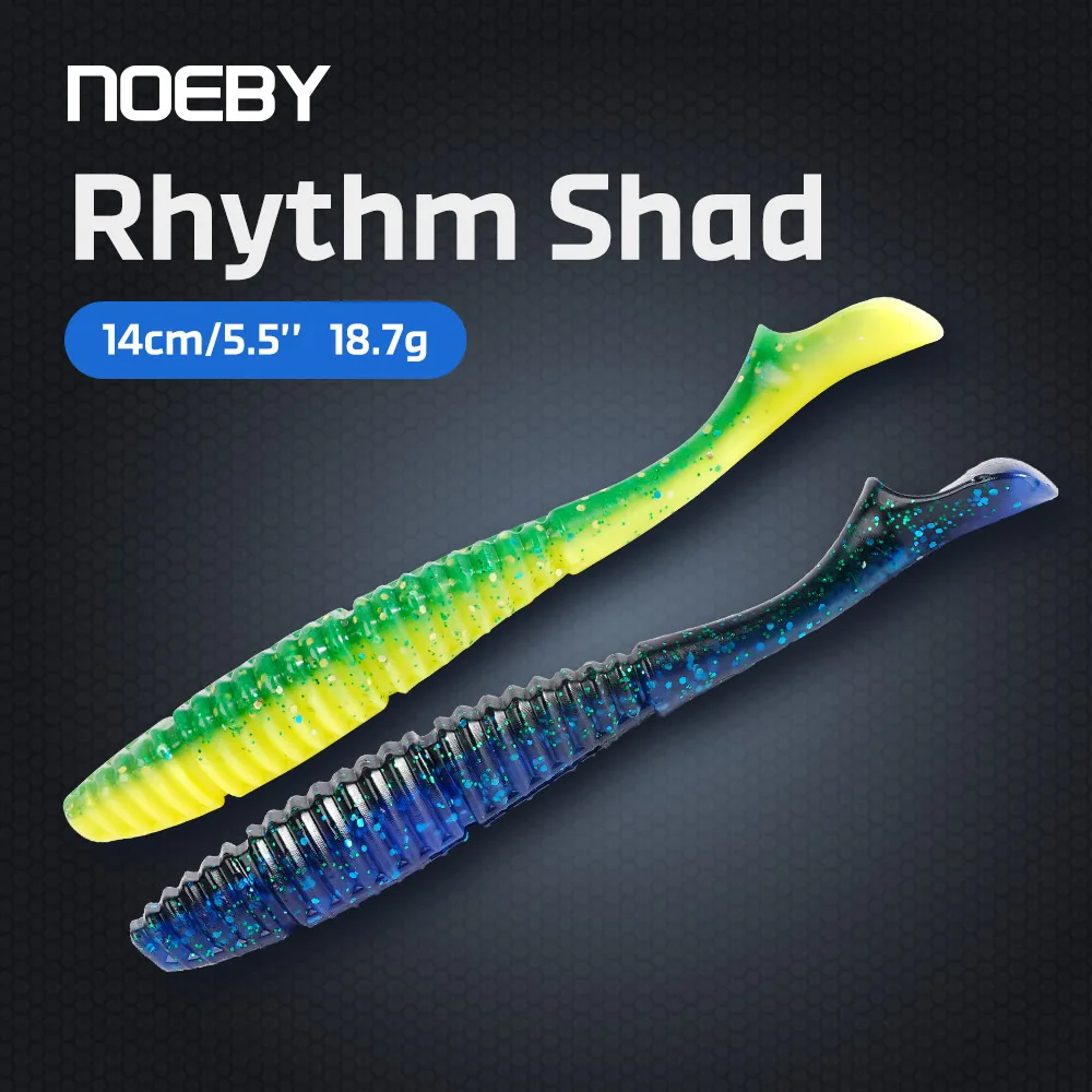 NOEBY Rhythm Shad Soft Swimbait 14cm 5.5