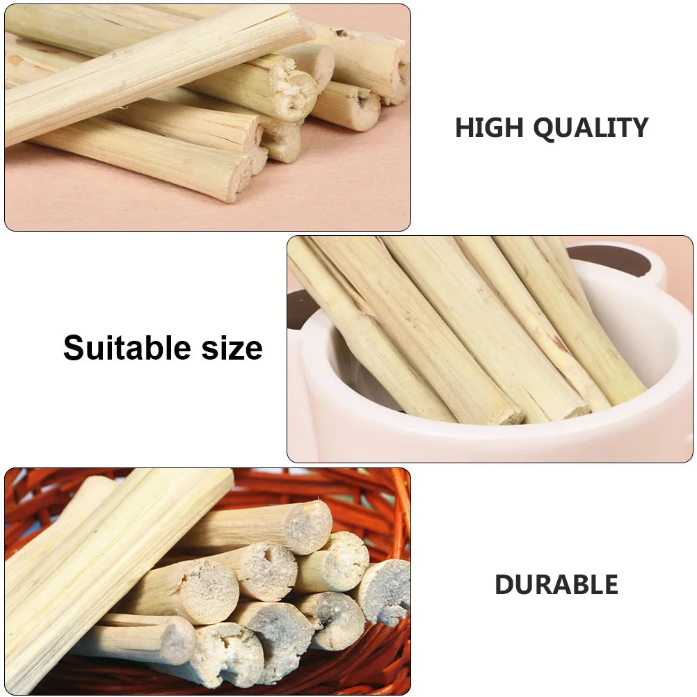 

1Set Bamboo Chewing Cane Bite Resistant Grinding Stick Hamster Rabbit Small Pet Supplies Plaything Hamster Chewing