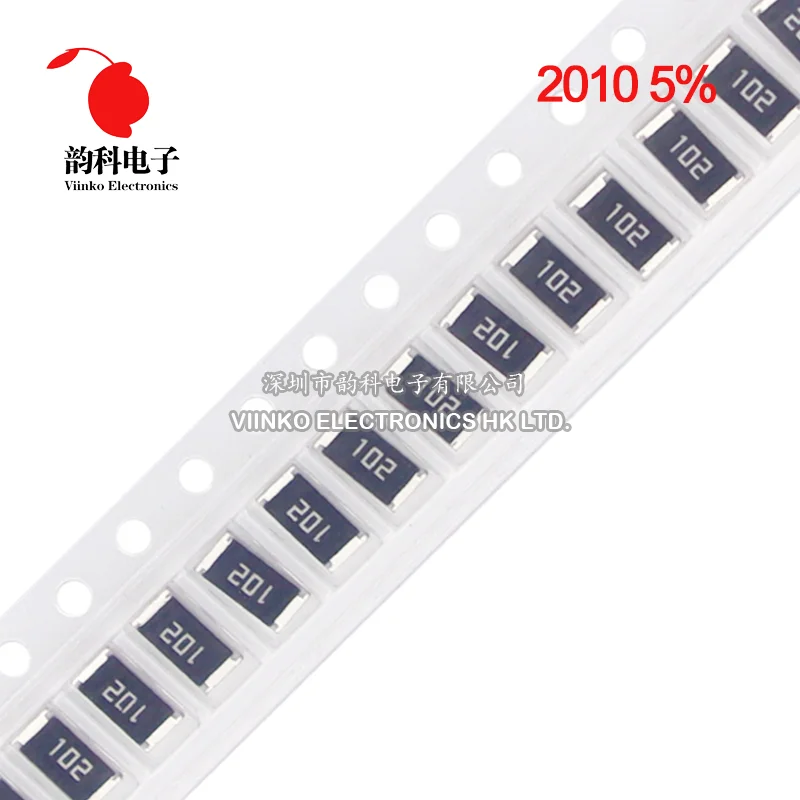 4000 pezzi 2010 5% 3/4W Resistore SMD 0R - 10M 0 0,1 0,5 1 10 100 220 470 ohm 0,1R 0,5R 10R 100R 220R 1K 2,2K 4,7K 10K 47K 100K 1M