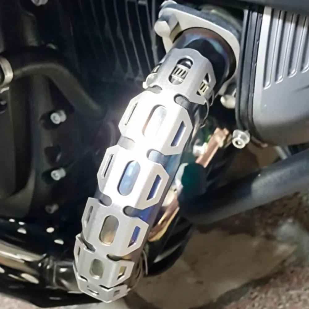 Für Yamaha MT09 MT09SP MT07 FZ07 MT03 MT10 MT25 MT125 Auspuff-Schalldämpfer-Schutz Hitzeschutzabdeckung MT 07 03 09 10 25 125