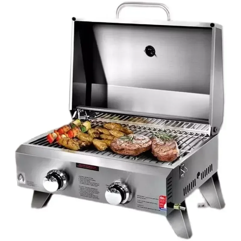 Stainless Steel Portable Outdoor BBQ Grill for Camping Use