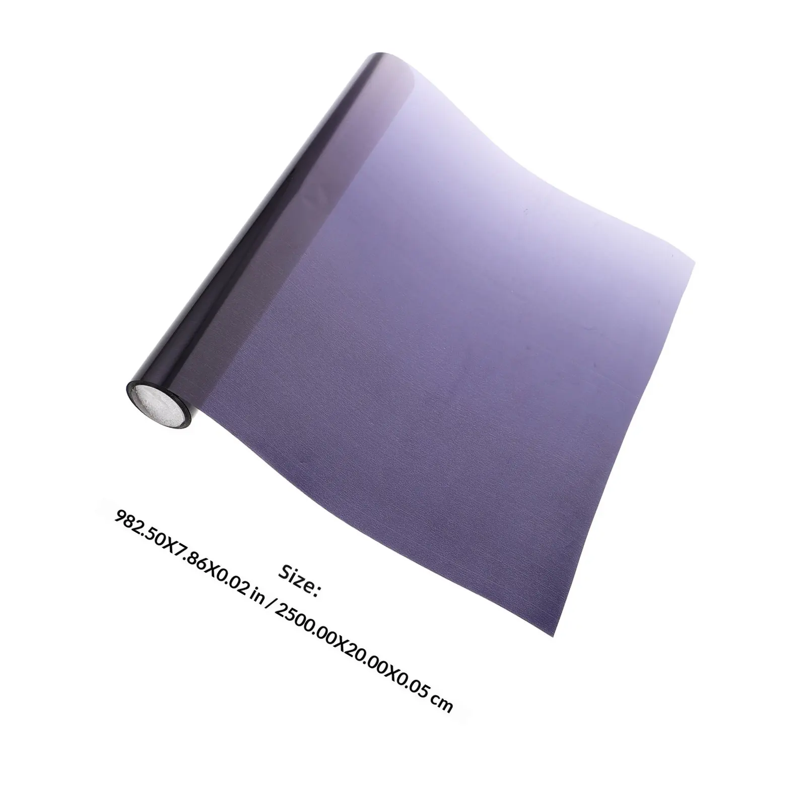 Auto Tints Windshield Gradient Electroplated Strip Sun Visor Protection Block Uv Heat Glare Vehicle Front Window