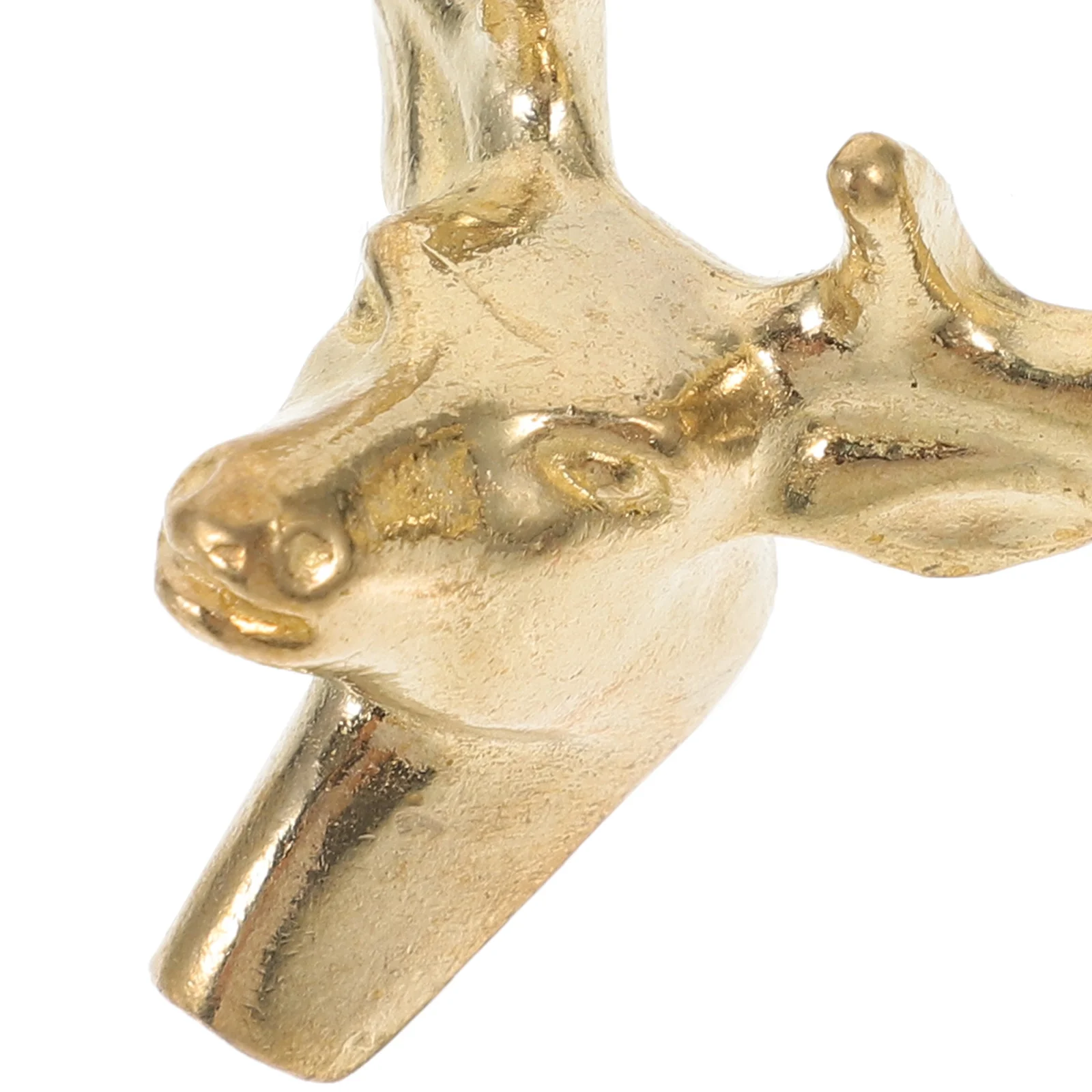 

Brass Deer Head Door Handle Vintage Furniture Pull Handle Drawer Knob Metal Cabinet Pulls Wardrobe Dresser Pulls