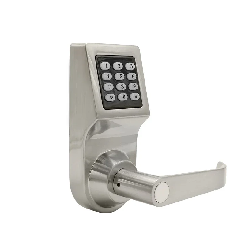 Interior Intelligent Door Lock Mechanical Number Password Locker Lever Handle Smart Electronic Digital Lock