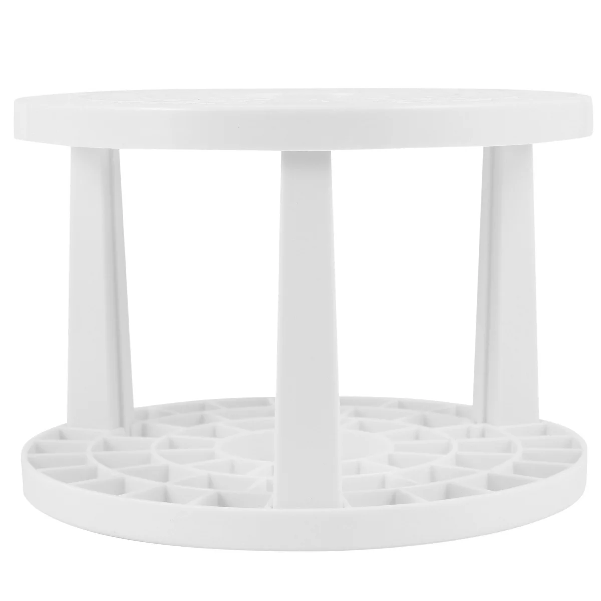 46-Holes Paint Storage Rack Simple Lightweight Painting Pen Stand Durable Drawing Pen Holder For Home Office Student Supplies