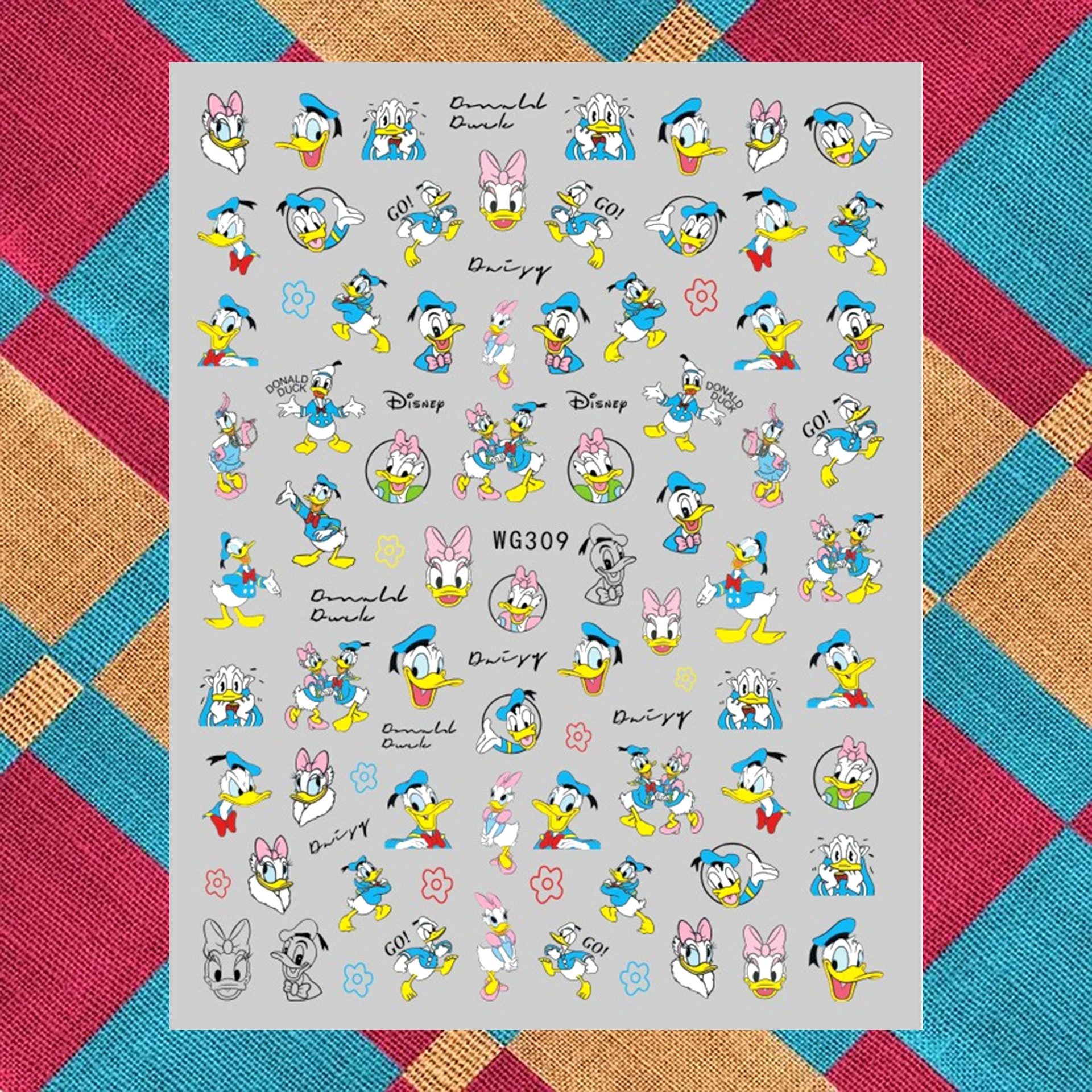 The Lion King Pinocchio 3D Nail Stickers Nail Art Supplies Nail Art Accessories Disney Anime Nail Slider Nail Art Decals