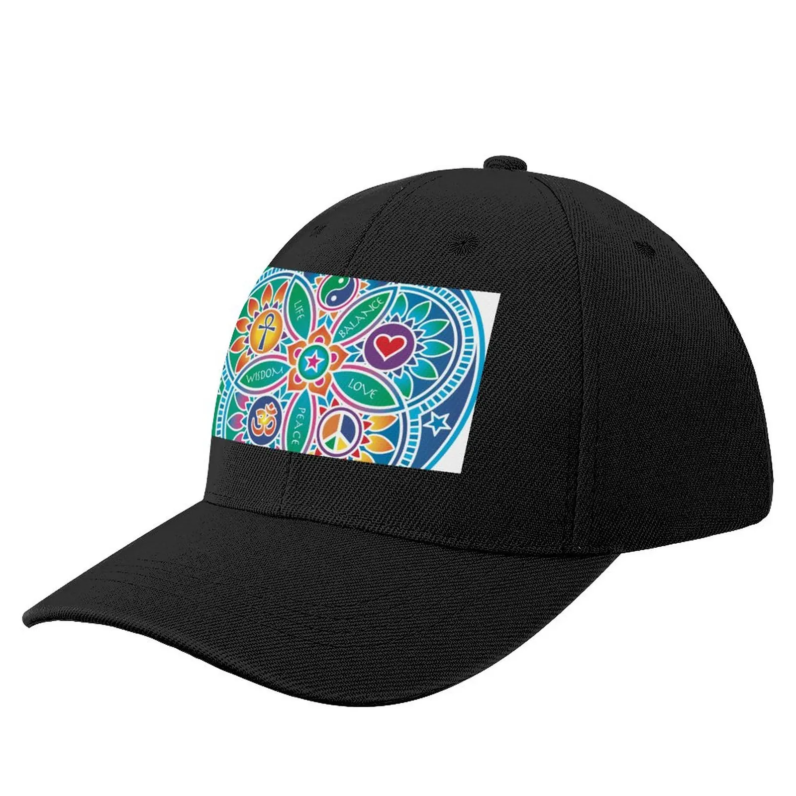 

Flower of Life Baseball Cap Luxury Man Hat Beach Sports Caps Big Size Hat Caps For Men Women's