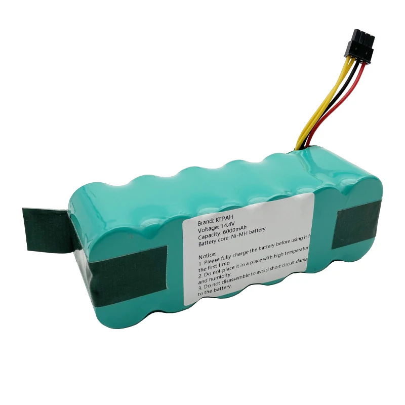 Imagem -04 - Ni-mh Cleaner Bateria para Panda 14.4v 3000mah 4500mah 6000mah X500 X580 Dibea X500 X580 lg T322 Midea Mr04 Tcl S15 s1