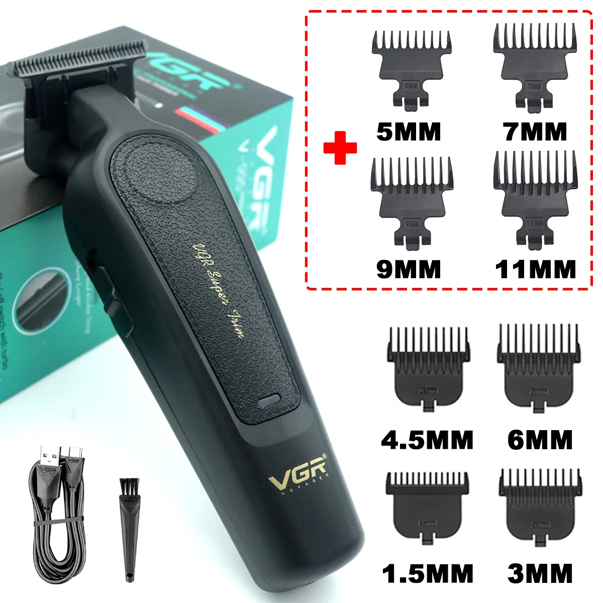 maquina-de-cortar-cabelo-profissional-vgr-v-995-para-homens-lamina-t-dlc-baixo-ruido-lamina-de-ceramica-sem-fio-aparador-de-cabelo-para-acabamento