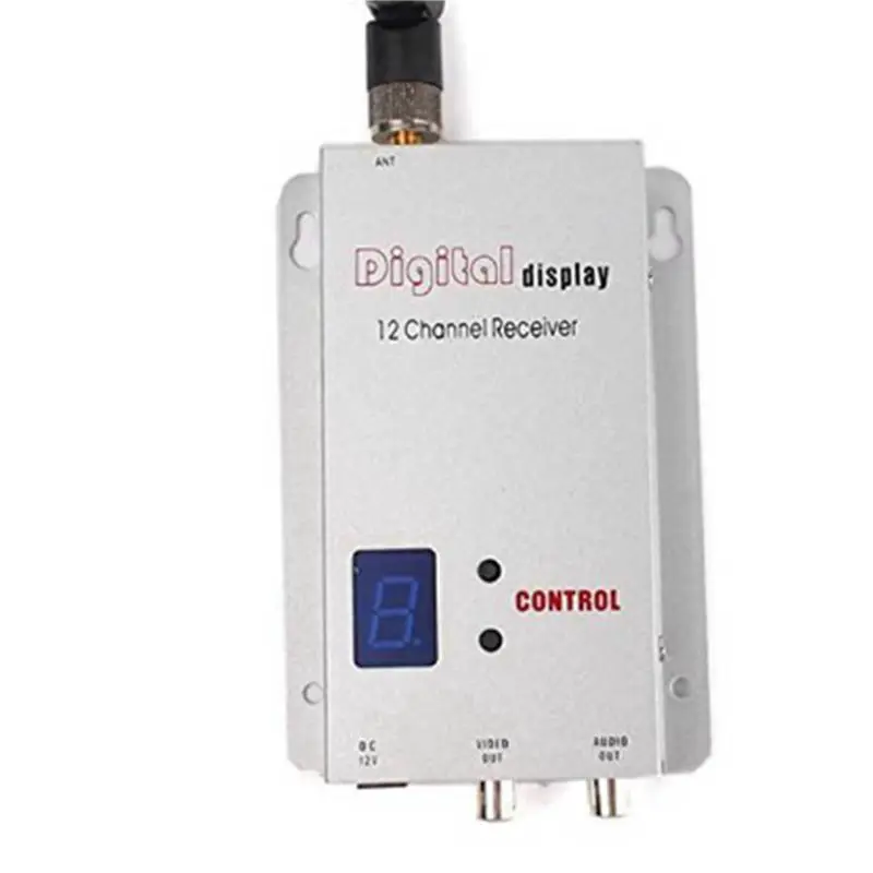 CYGJ-10X FPV 1.2Ghz 1.2G 8CH 1500Mw Wireless AV Sender TV Audio Video Transmitter Receiver Combo For QAV250 250 FPV RC(B)