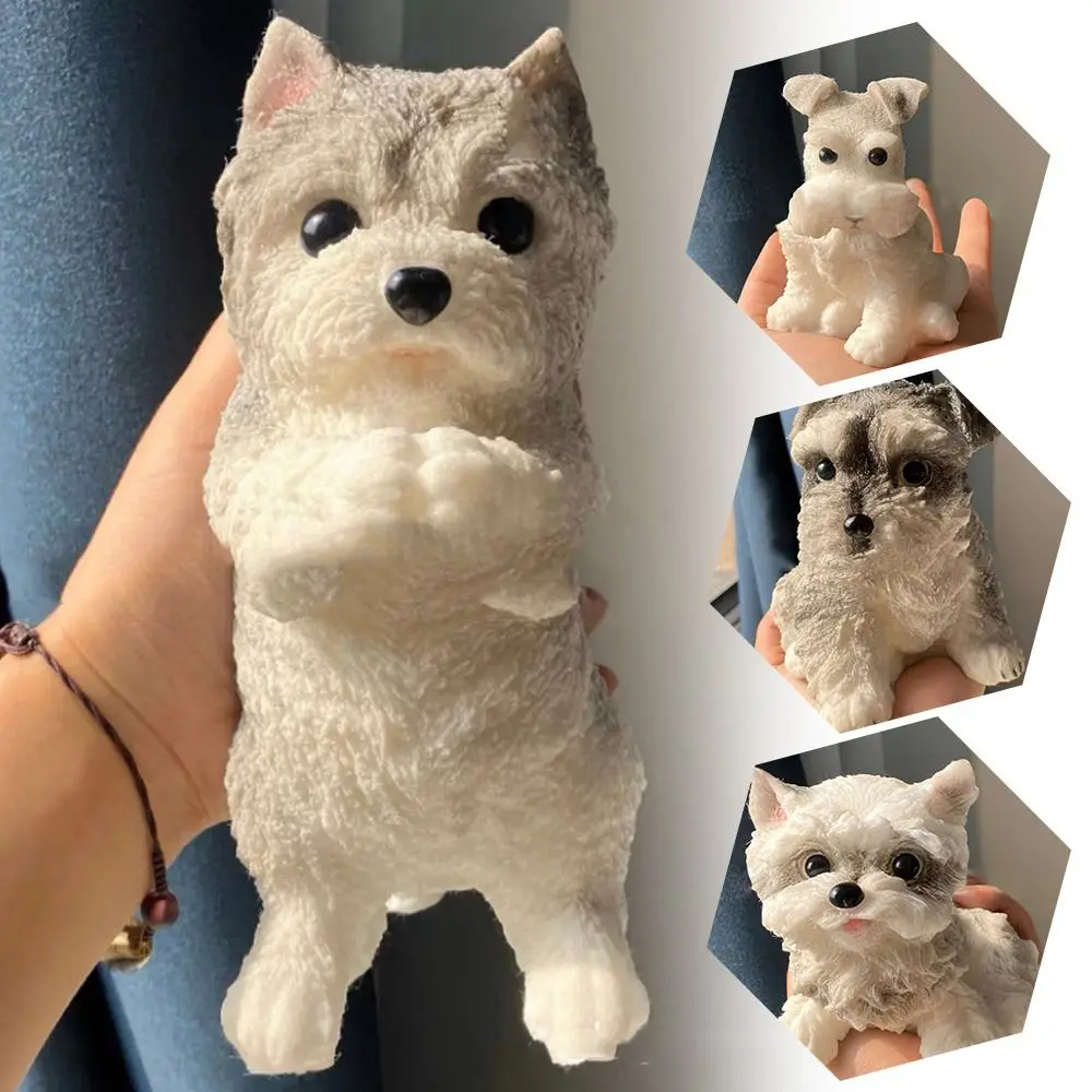 Grote Mollige Hond Knijpspeeltje Relief Ontspannen Angst Stress Teddy Hond Squishy Speelgoed Knijp Fidget Feestartikelen