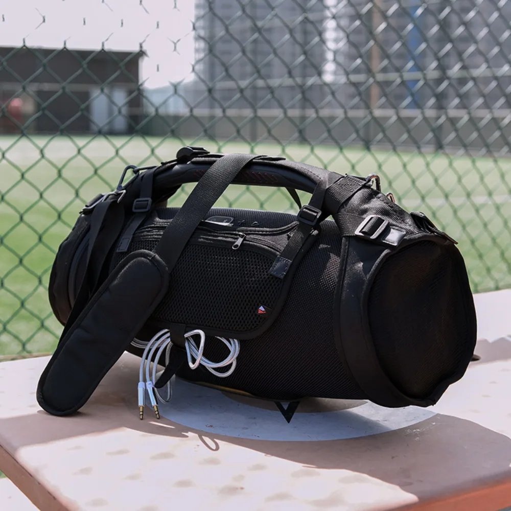 Nylon Storage Carrying Case Black Shoulder Strap Bag Speaker Storage Pouch for For JBL Boombox 1/2/3 generation speakers