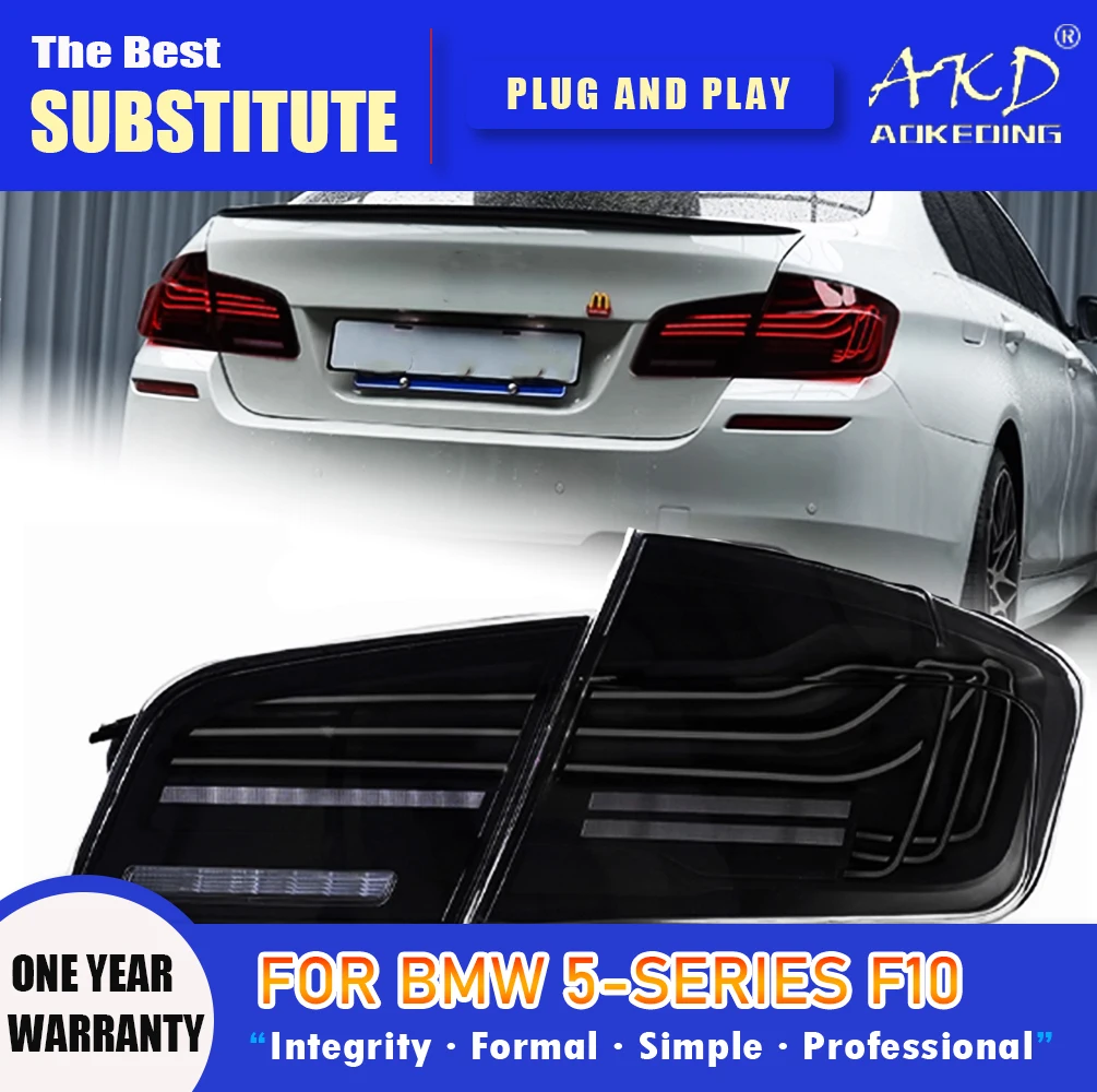 

AKD Tail Lamp for BMW F10 F18 LED Tail Light 2010-2016 M5 525I 530I Rear Fog Brake Turn Signal Automotive Accessories