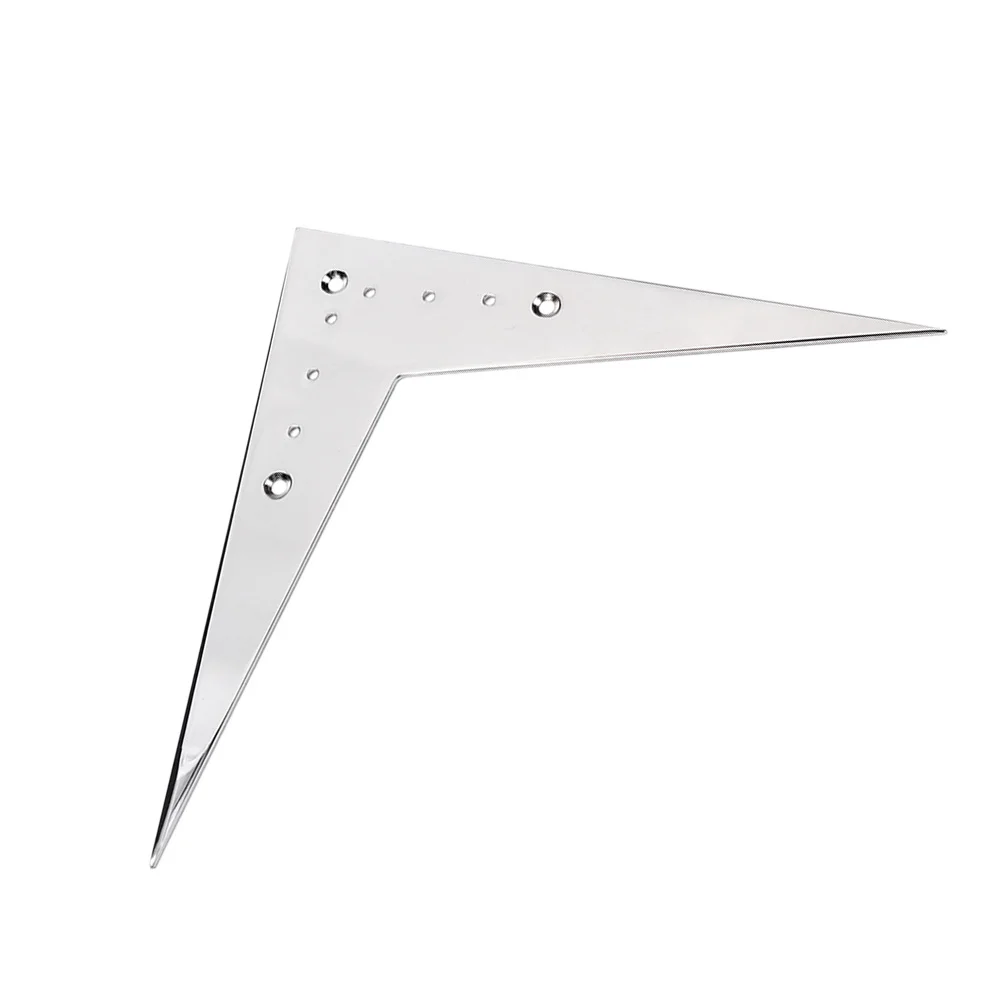 

V Shape Bridge Tailpiece For 6-String Guitar Silver Finish Compatible With Flying V Models Guitar Parts Accessory