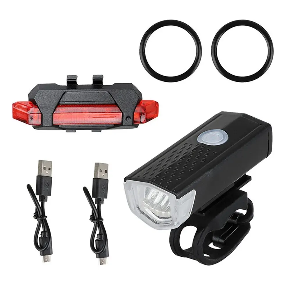 

Professional Bicycle Headlight Taillight Built-in Rechargeable Lithium Battery Bike Light Cycling Accessories For Night Riding