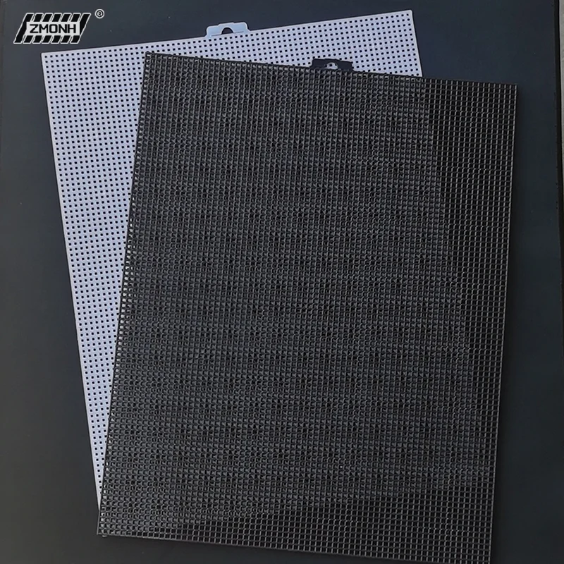 

[H]Plastic Sheets 14Count Plastic Mesh Fabric Plastic Cross Canvas Eye Mesh For Embroidery DIY Handicraft Knit