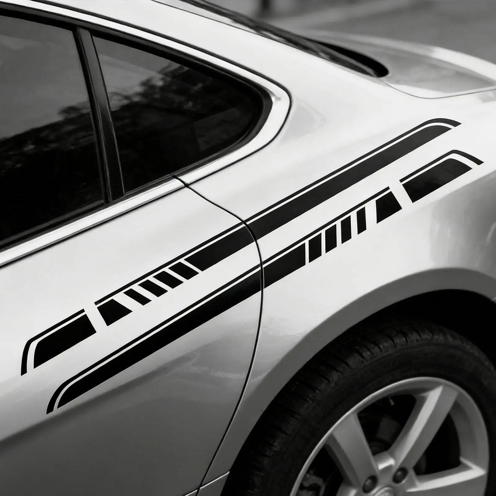 2x RV Sticker Universal Simple Installation Auto Sticker Waist Line Sticker Car Sticker for Car SUV Vehicle Auto Motorhome