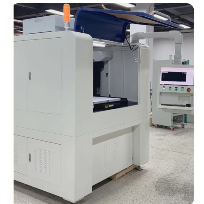 High-Precision Infrared Picosecond Laser Machine With Integrated Cutting And Splitting K9 Optical Blue Ultra-Thin Glass Lens