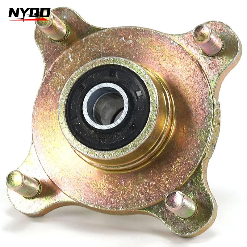 110mm Quad ATV Wheel Hub Fixed Flange Base Steering Knuckle Rotating Body Bracket 4 Wheeler Offroad ATV Accessories