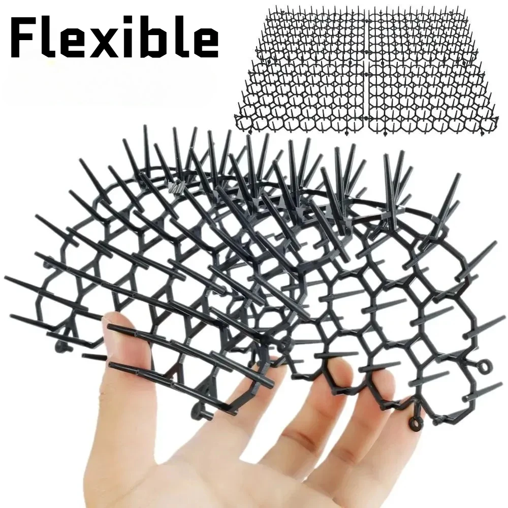 Cat Mat for Cats with Spikes Cat Repellent Dog Digging Deterrent Pad for Indoor Outdoor Sofa Garden Flowerbeds Garden Supplies