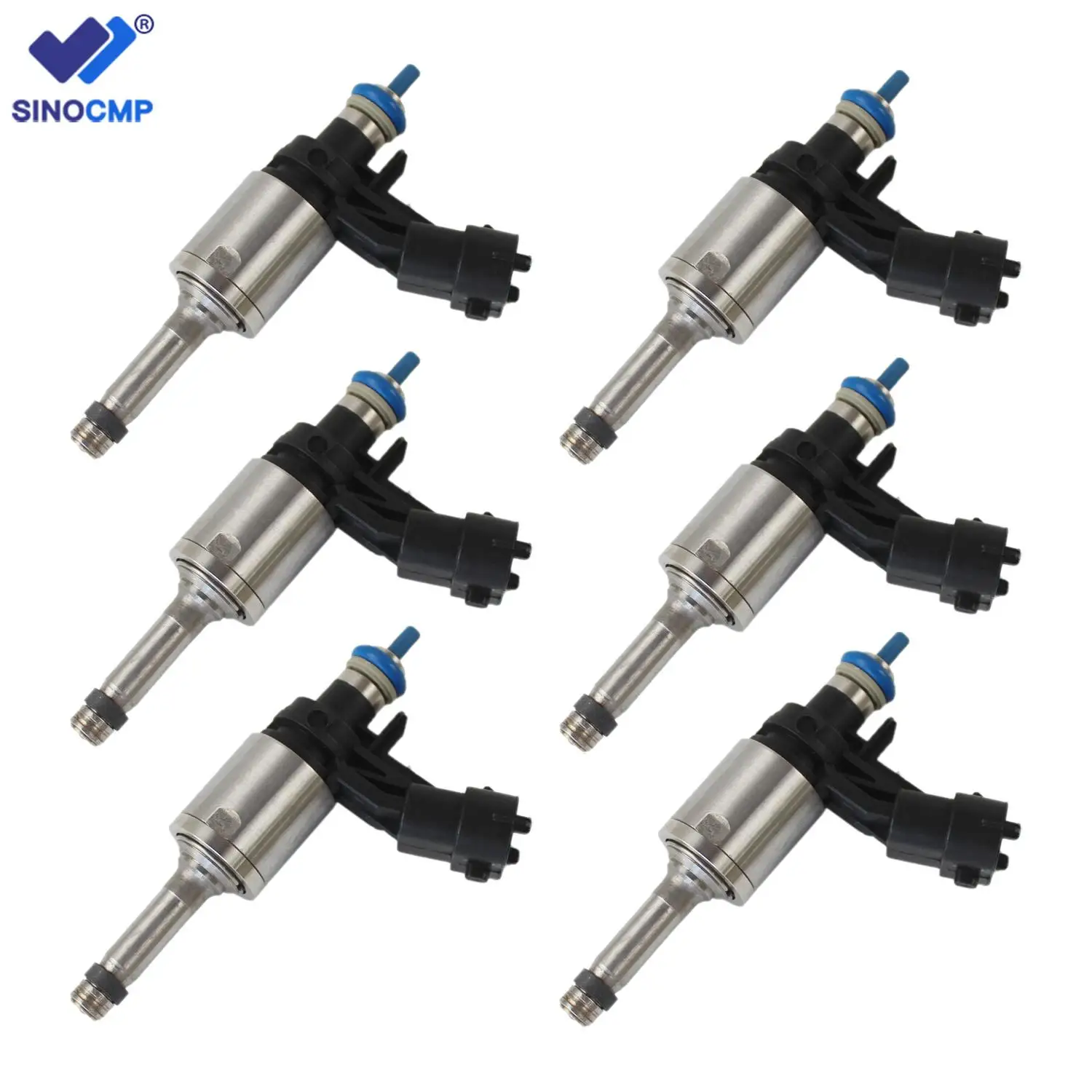 

6x Fuel Injectors BA5Z-9F593-B MFI Fuel Injector Nozzles Fit For Ford Explorer Flex Taurus 3.5L Turbo 2011-2019 Lincoln MKS MKT