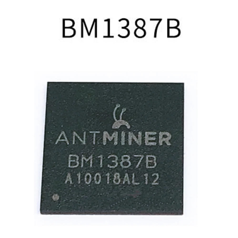 1Pcs BM1387 BM1387B ASIC Chip QFN-32 QFN32 for Bitcoin BTC Miner Antminer S9 S9I T9 T9+ Chip S9 Board Repair