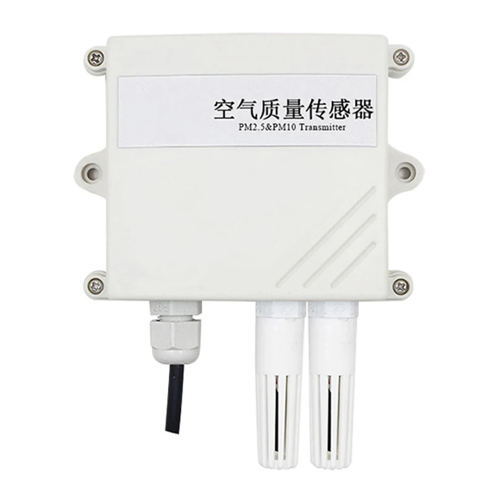 PM2.5 PM10 Air Quality Tester Sensor Module IP65 Smog Particles Concentration Transmitters RS485 4-20mA 0-5V Detection 0-1000ug