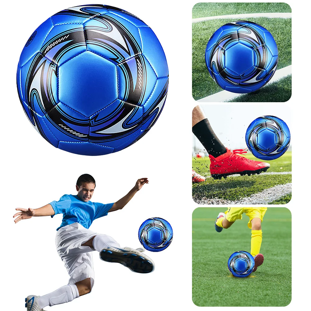 

Size 5 Machine Stitched Football Waterproof Inflatable Sports Ball PVC Professional Soccer Ball for Outdoor Sports