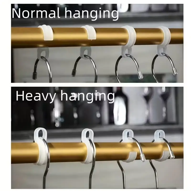 10pcs Plastic Drying Rack Hooks – Windproof for Hanging Clothes, Laundry Dryer Helper, Durable