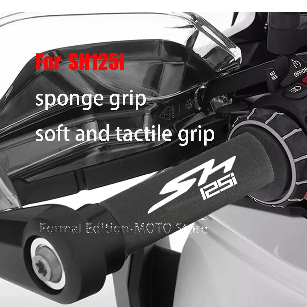 For SH125i Sponge Grip Motorcycle Handlebar Grips Anti Vibration for SH125i  Accessories