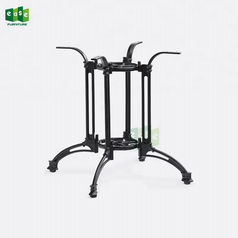 (E9306) All Cast Aluminum Metal Base Legs for Restaurant Dining Table