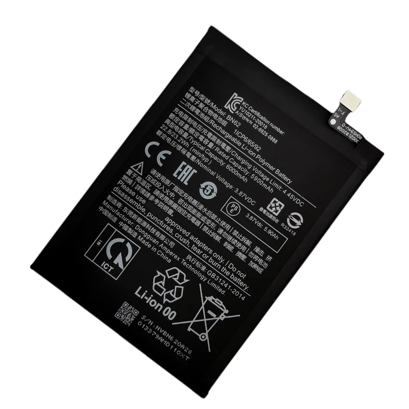 NEW Battery BN62 For Xiaomi POCO M3 Redmi 9T/Redmi Note 9 4G Version 6000mAh Phone Batteries Bateria Batterij+ Free Tools
